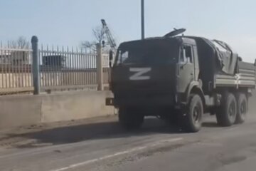 Військова техніка РФ. Фото: скріншот YouTube-відео