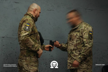 Визнання професіоналізму: бійців «Омеги» відзначили за надскладні бойові завдання