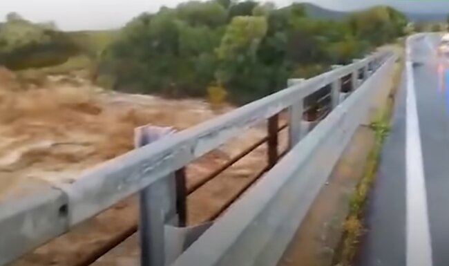 Наводнение в Италии. Фото: скриншот YouTube