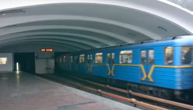Киевский метрополитен. Фото: скриншот YouTube