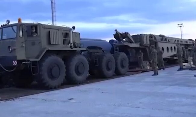 Военная техника. Фото: скриншот Telegram-видео