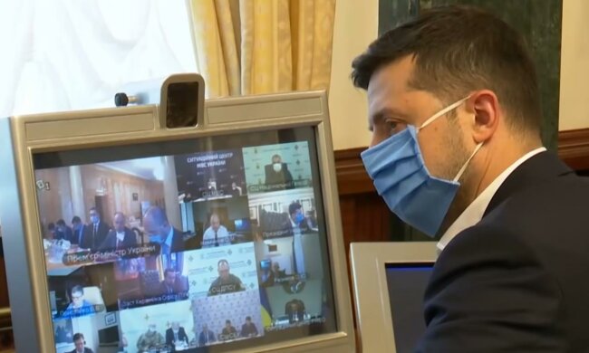 Совещание у президента. Фото: скрин youtube