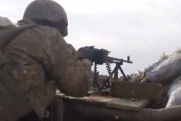 Война на Донбассе. Фото: ТСН, скрин