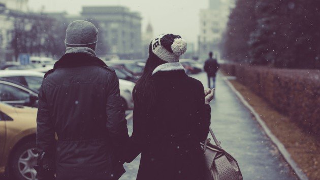 В воскресенье может пойти мокрый снег. Фото иллюстративное