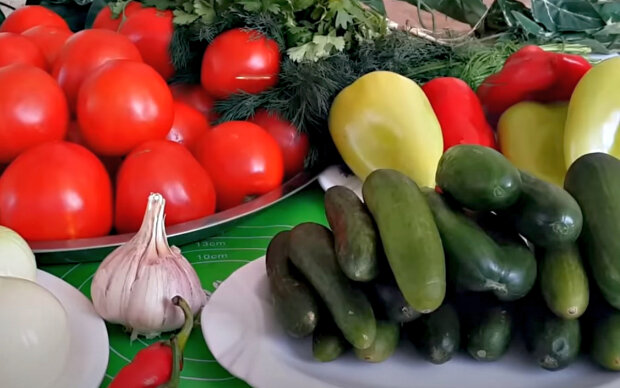 Яскраві овочі. Фото: скріншот YouTube-відео.