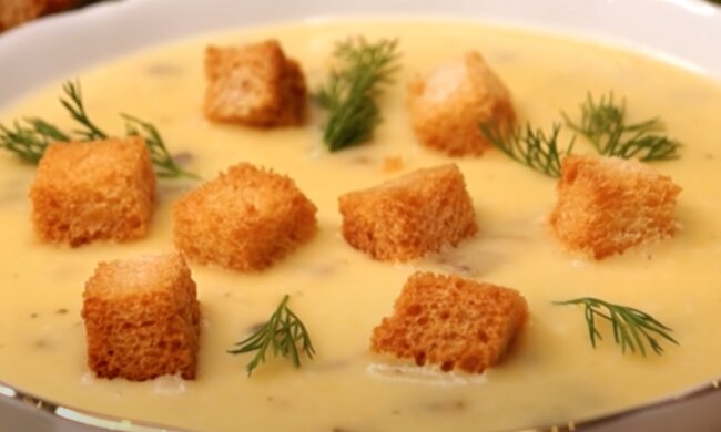 Картофельный суп. Фото: скриншот YouTube