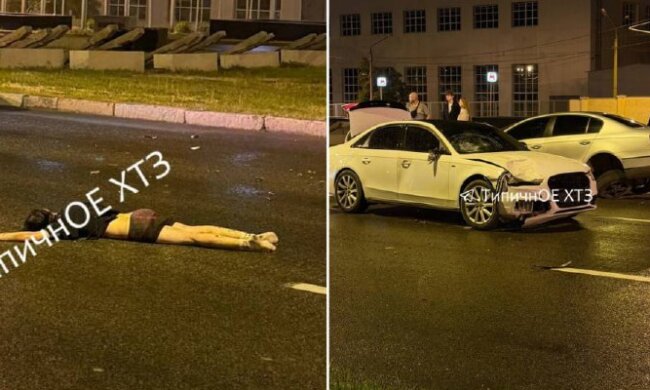 Наїзд на двох дівчат у Харкові