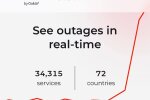 Глобальний збій сервісів: не працюють Monobank, Приватбанк, Viber, Facebook, Netflix