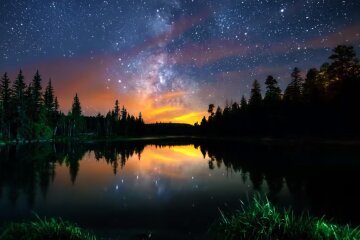 Звездное небо. Фото: скриншот YouTube-видео