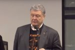 Петр Порошенко на марафоне в поддержку Марченко. Фото: скрин Youtube