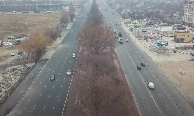 Автодорога. Фото: скриншот YouTube-видео