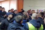 Протесты в мэрии, фото: скриншот YouTube