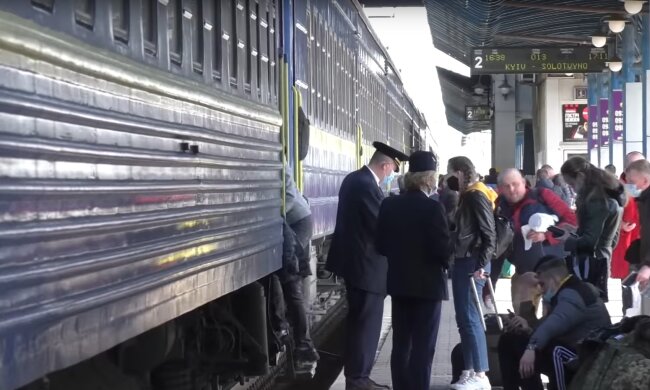 Укрзалізниця. Фото: скріншот YouTube-відео