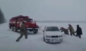 Снегопад. Фото: скриншот YouTube-видео