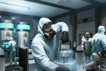 Взрыв в научном центре