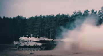 Танк KF51 Panther. Фото: скриншот YouTube-видео
