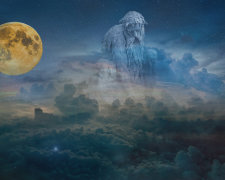 Облака сложились в образ Бога: знамение конца света, фото