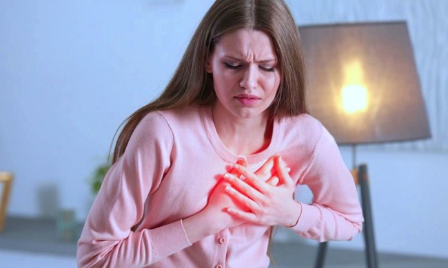 Боль в сердце. Фото: Бум.укр