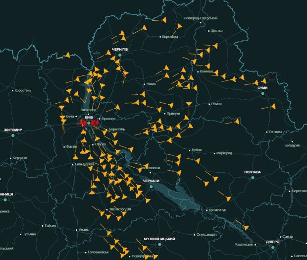 Атака по Києву: сотні "шахедів", десятки ракет, кинджали та балістика - у столиці справжнє пекло
