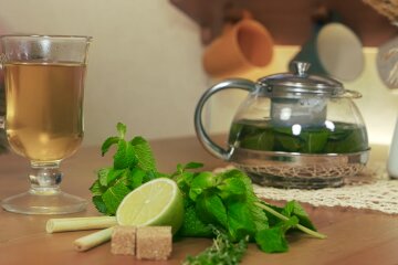 Чай с мятой. Фото: YouTube
