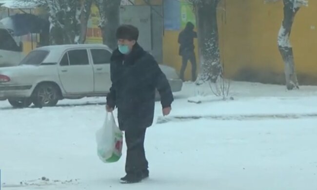 Снег. Фото: скриншот YouTube-видео