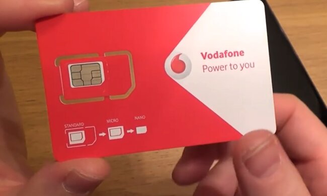Vodafone.  Фото: скриншот YouTube-видео