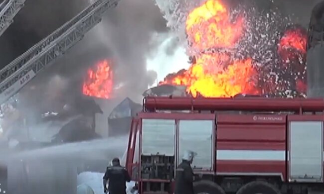 Пожар. Фото: YouTube, скрин