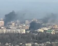 Взрывы в Белгороде. Фото: скриншот Telegram-видео