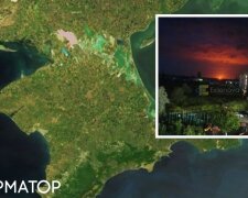 Пожежа на Таврійській ТЕС та газовій інфраструктурі в Криму