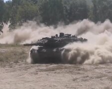Танк Leopard. Фото: скріншот YouTube-відео
