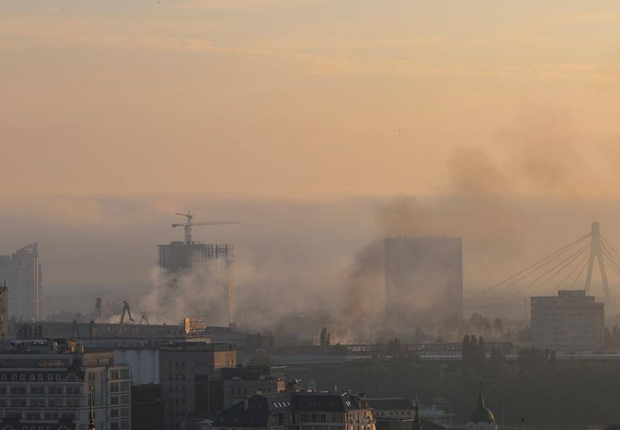 Київ та область після нічного удару накрив дуже небезпечний смог
