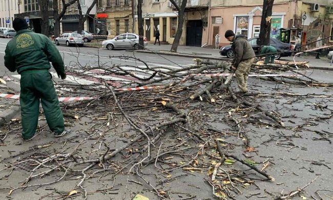 На Одессу набросилась стихия