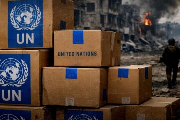 Гуманітарна допомога. Фото: Стіна