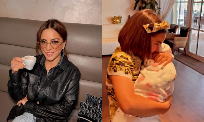 Ани Лорак с дочерью. Фото: коллаж Стена