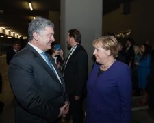 Петр Порошенко и Ангела Меркель
