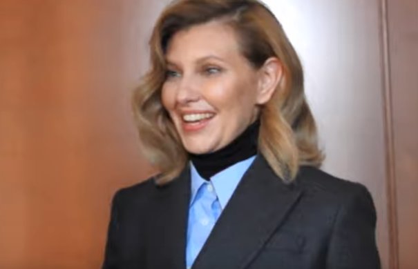 Елена Зеленская, источник: YouTube