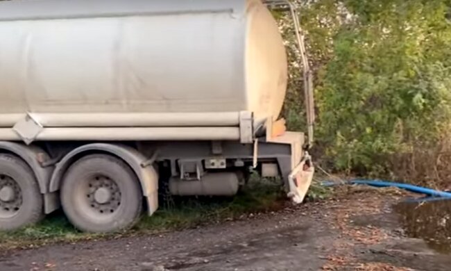 В Черкассах разлилось 100 тысяч тонн азотного удобрения. Фото: скриншот YouTube
