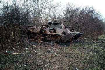 Разбитая техника оккупанта. Фото: Генштаб ВСУ