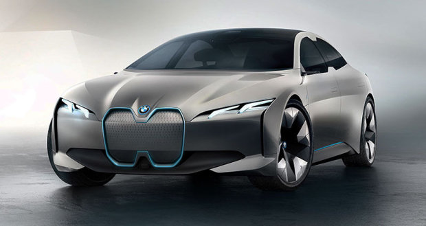 BMW выпустит новый электромобиль с необычным рулем