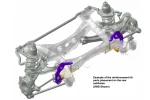 Иллюстрация коррозии заднего подрамника Honda, вызвавшая масштабный отзыв авто