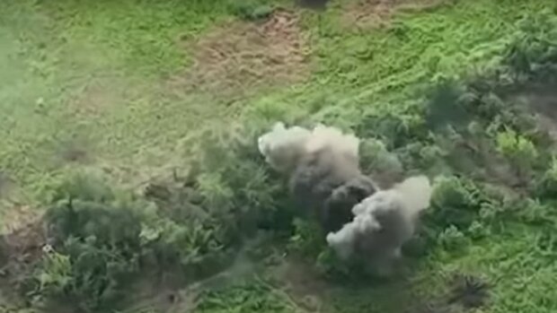 Уничтожение российской пехоты, фото: youtube.com