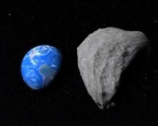 Астероид. Фото: скриншот YouTube-видео