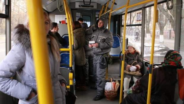 В Херсоне кондуктор троллейбуса оказалась украинофобкой. Фото иллюстративное