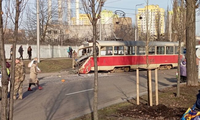 ДТП в Киеве. Фото: Telegram