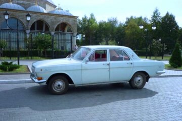 Автомобиль "Волга". Скриншот YouTube