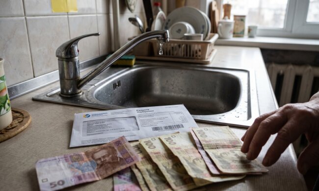 вода тариф комуналка платіжка