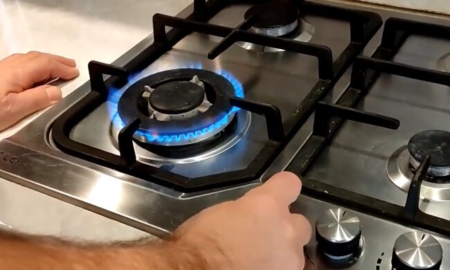 Газовая плита.  Фото: скриншот YouTube-видео