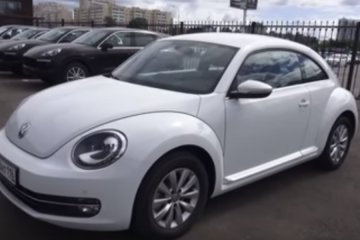 Автомобиль Volkswagen Beetle, фото: Скриншот YouTube