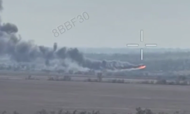 ВСУ сбили российский Ми-28 дроном - видео