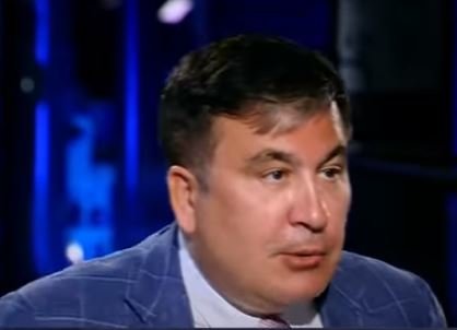 Саакашвили. Фото: скриншот YouTube.